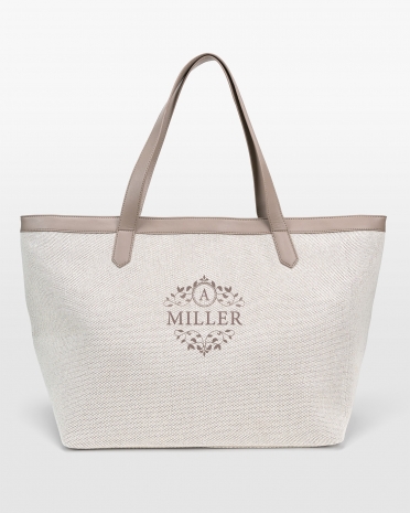 Strandväska med namn