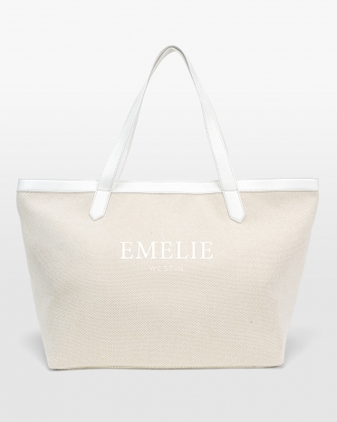 Strandväska med namn