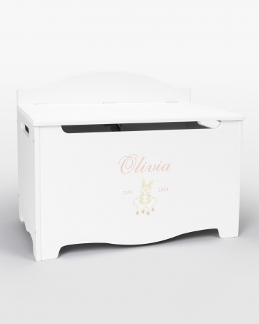 Förvaringskista med namn - Bunny