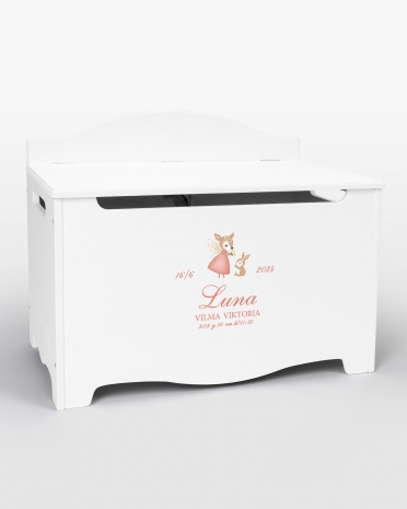 vit dopkista med namn och datum