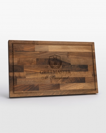 robust skärbräda i valnöt