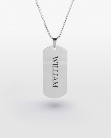 personliga halsband med namn för honom