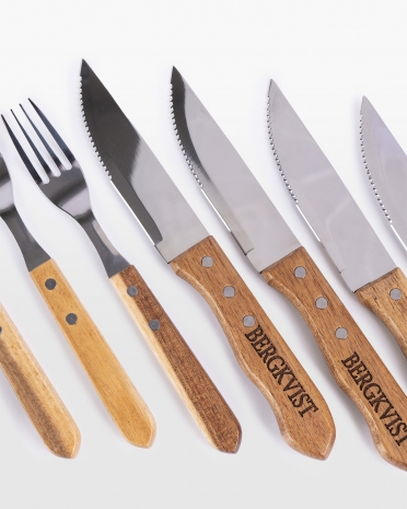 Ordentliga grillbestick med gravering