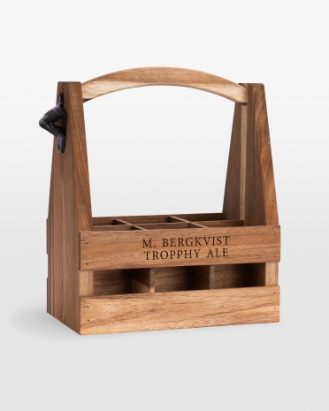 Fin ölkorg med plats för 6 flaskor