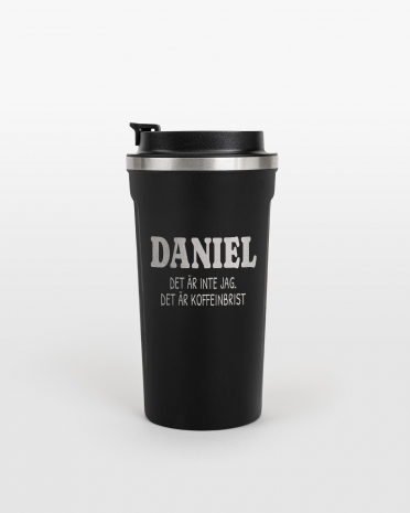 Personlig termosmugg med namn