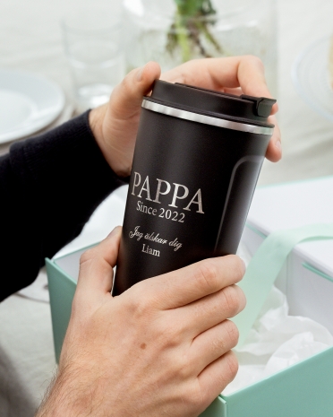 termosmugg med personlig gravyr