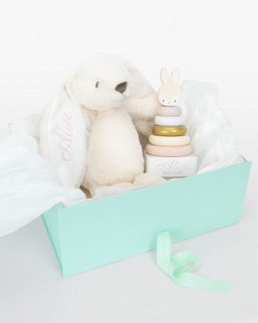 Gosedjur & Stapeltorn med namn - Kanin