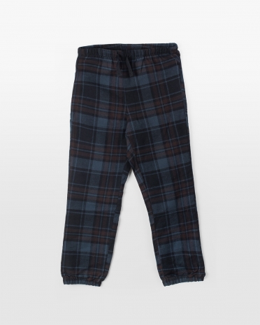 pyjamasbyxor i flanell, till barn