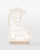Barnlampa i neon med giraffmotiv och namn