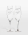 Personligt graverade champagneglas till brudparet