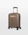 brun kabinväska med namn
