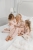 rosa pyjamasar till barn och mamma med namn