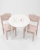 Bord & stolar med namn Pink - Nordic