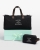 set med duffle bag och necessär med namn