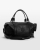 Svart weekendbag med svart brodyr