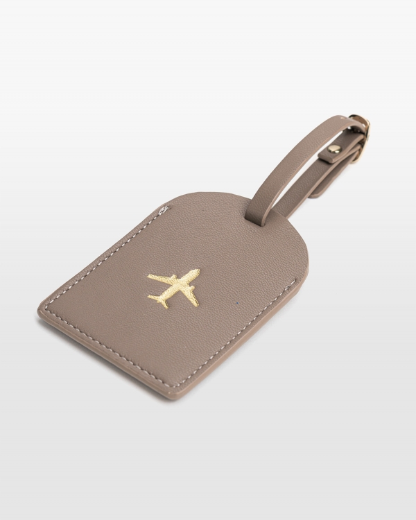 Bagagetag med plats för kontaktuppgifter