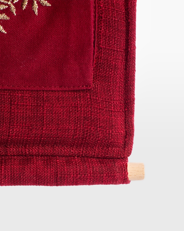 praktisk adventskalender med fickor för dina egna paket