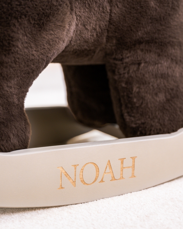 Gungdjur som kommer personligt märkt med namn