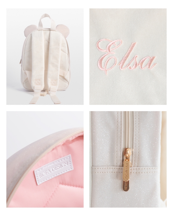 Barnryggsäck med namn som är bra till förskolan