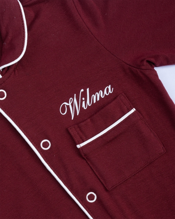 Pyjamas för barn med namn