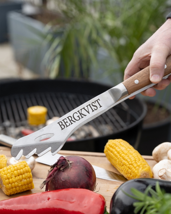 Bbq redskap i rostfritt stål