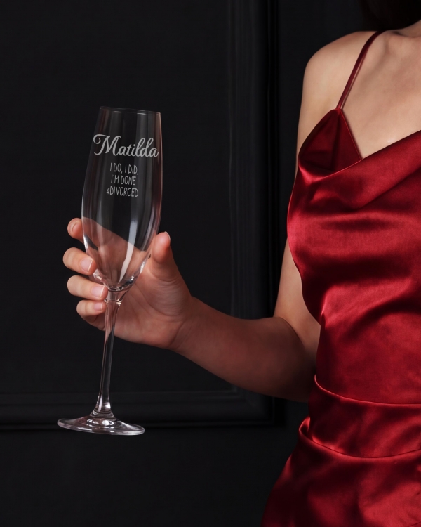 Personligt graverade glas