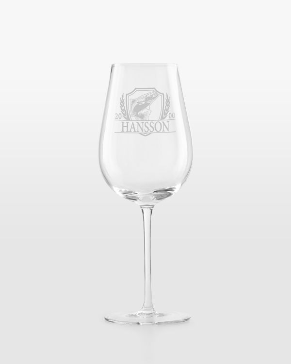 Personliga vinglas med gravyr