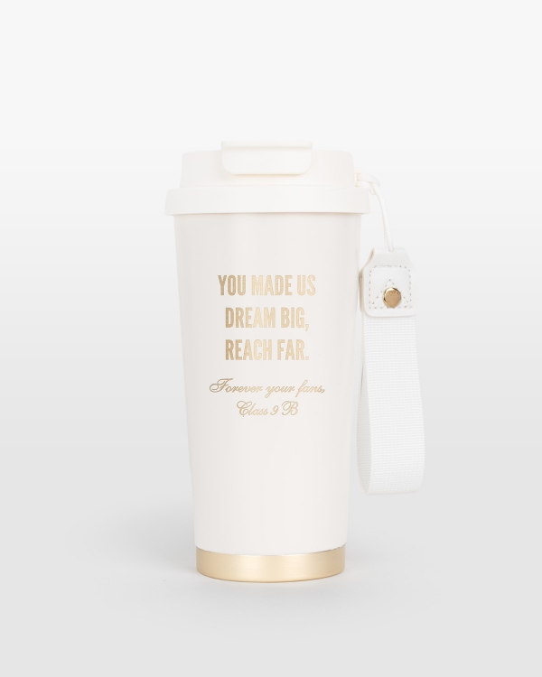 termosmugg med personlig text till lärare