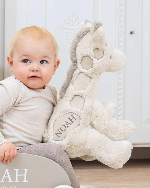 gosedjur med motiv av en giraff