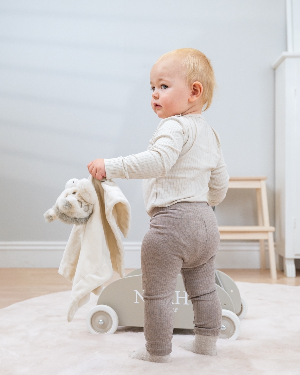 snuttefilt med barnets namn