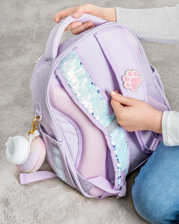 rymlig barnryggsäck till skola