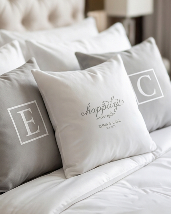 Personliga kuddfodral med valfri text