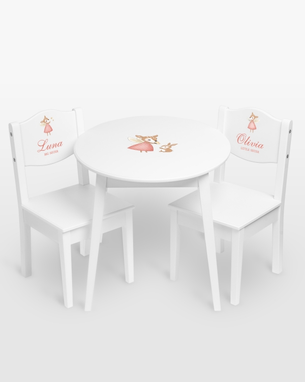 Barnmöbler med personligt tryck