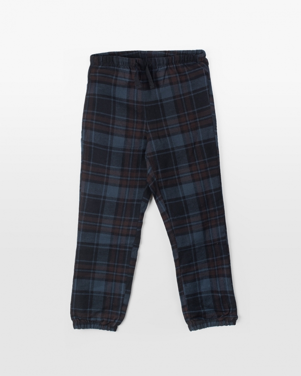 pyjamasbyxor i flanell, till barn