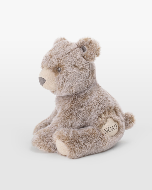 Gosedjursbjörn med brunt namn