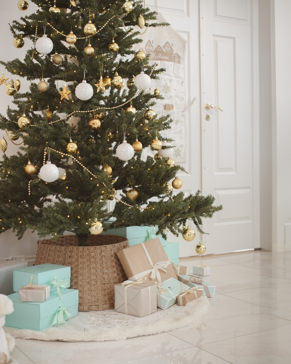 Personliga juldekorationer med namn