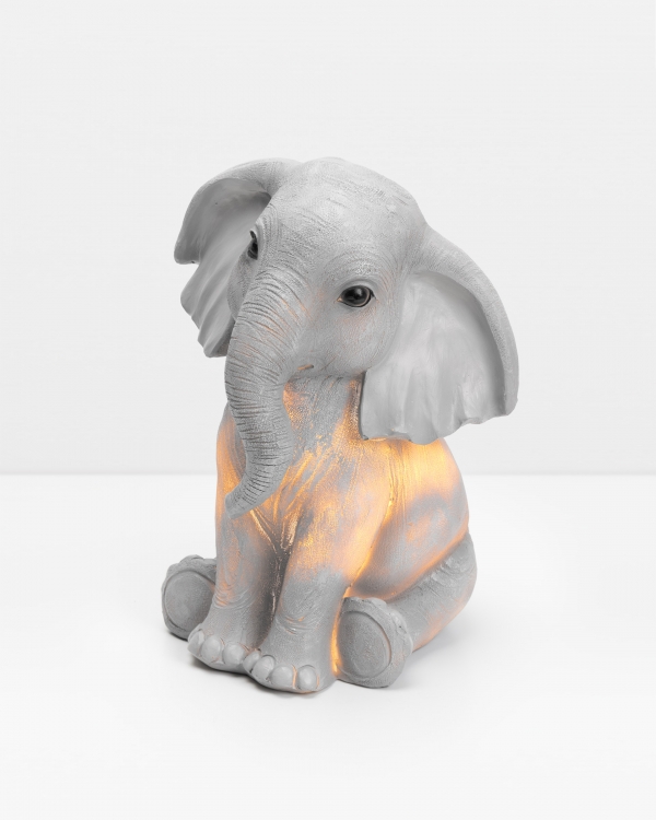 natlampe elefant