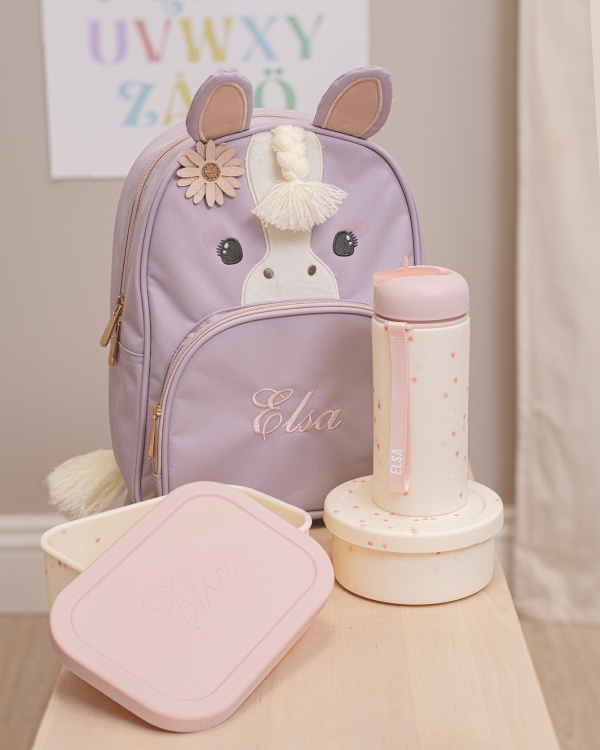 silikonmatlåda med namn