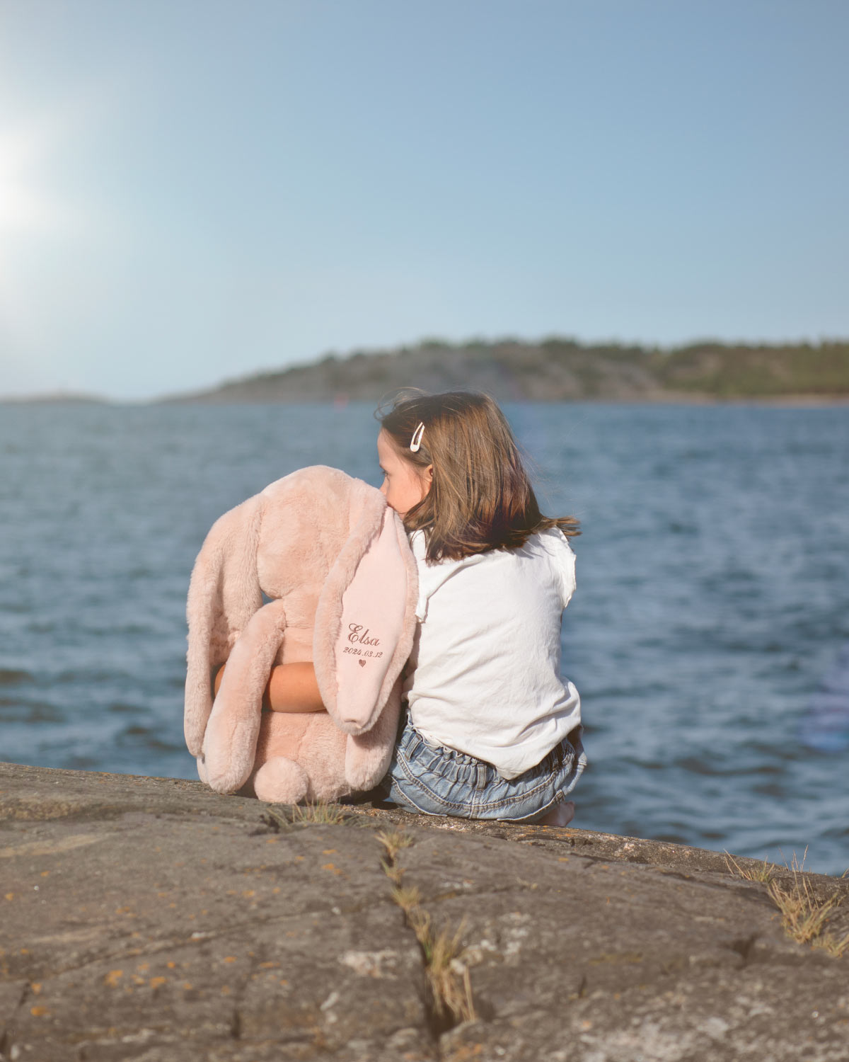 gosedjur av återvunnen plast från havet